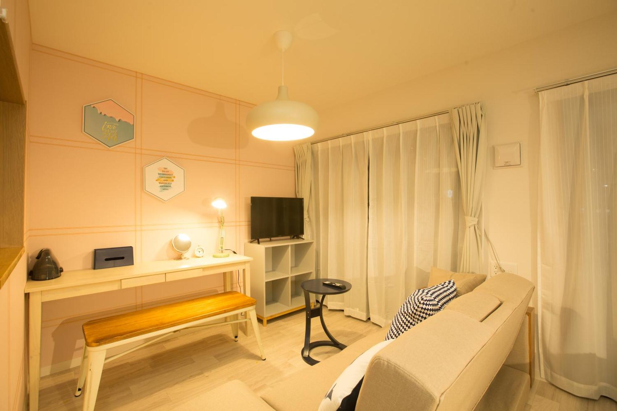 Апартаменты Sky Living Namba Осака Номер фото