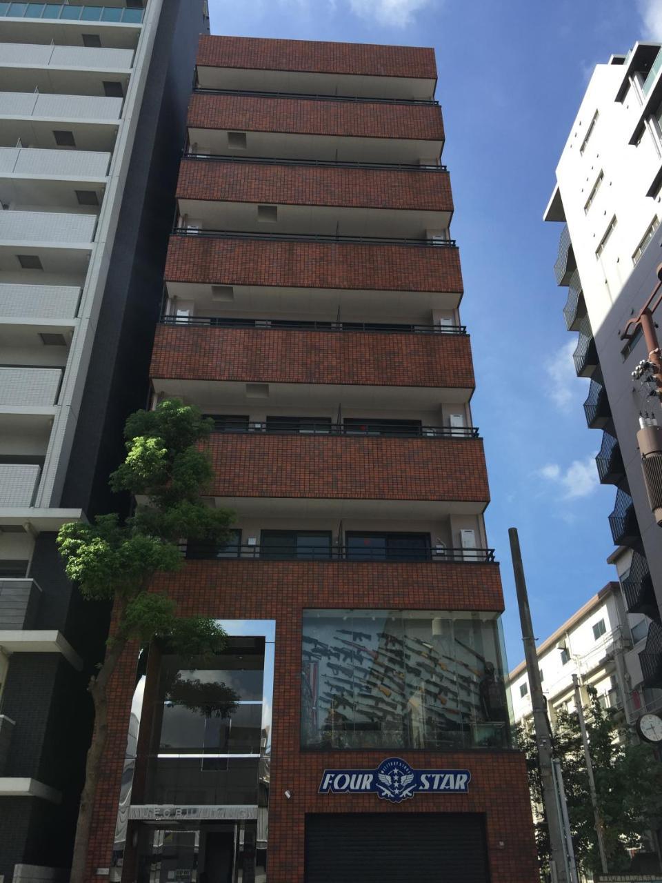 Апартаменты Sky Living Namba Осака Экстерьер фото