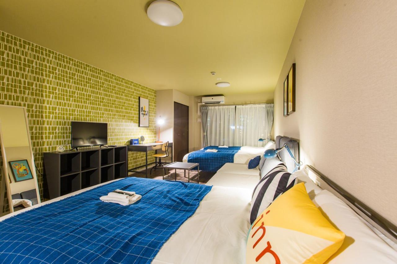 Апартаменты Sky Living Namba Осака Экстерьер фото