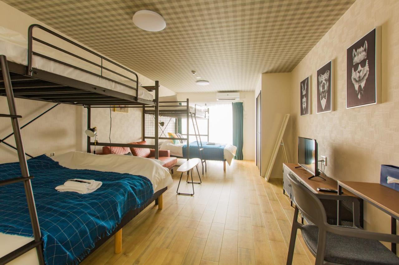 Апартаменты Sky Living Namba Осака Экстерьер фото