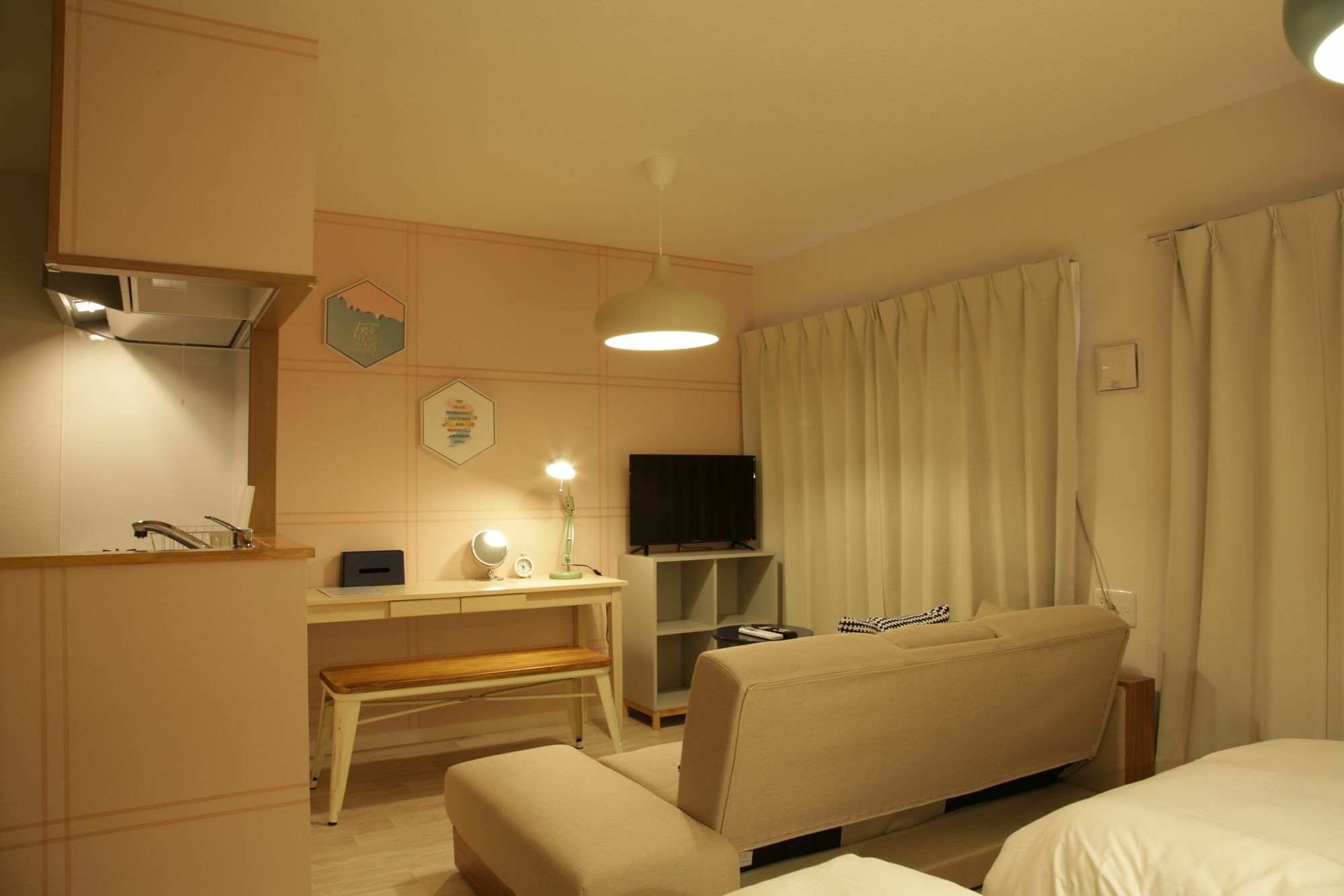 Апартаменты Sky Living Namba Осака Экстерьер фото